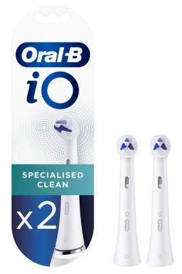 Braun Насадка для зубной щетки Braun ORAL-B iO Specialised Clean White (2шт)
