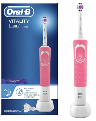 Braun  D 100.413.1 Oral-B Vitality PRO 3D White Pink