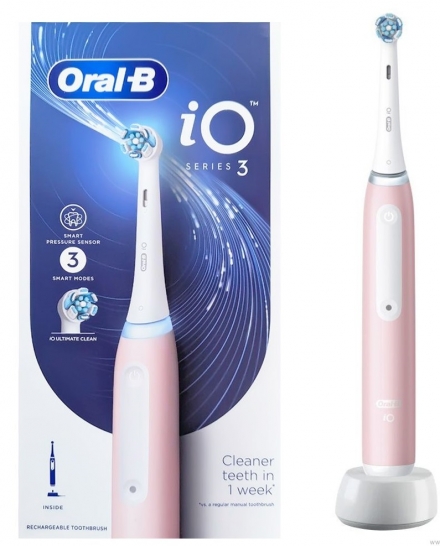 Зубна щітка Braun ORAL-B iO Series 3 iOG3.1A6.0 Blush Pink