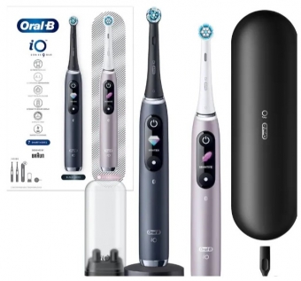 Braun  ORAL-B iO Series 9 DUO iOM9d.2J2.2AD Pink + Black