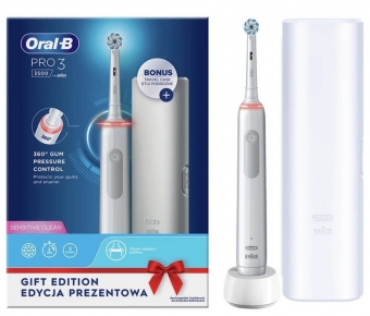 Braun  Oral-B PRO3 3500 D505.513.3X WT Gift Edition