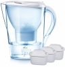 Фільтр-глечик Brita Marella Memo 2.4 л White (1039273) + 3 картриджа