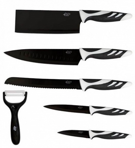 Нож Cecotec 6 Pro Set Black (CCTC-01024)