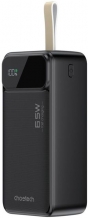 УМБ Power Bank Choetech  B733 50000mAh PD 65W Black (B733-CCBK)