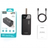 УМБ Power Bank Choetech B733 50000mAh PD 65W Black (B733-CCBK)