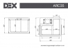Холодильник DEX ARC 35