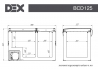 Холодильник DEX BCD 125