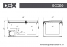 Холодильник DEX BCD 80