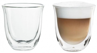 Delonghi Набір склянок Delonghi Cappuccino 190ml (2шт)