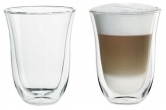 Набір склянок Delonghi Latte Macchiato 220ml (2шт)