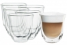 Набір склянок Delonghi DLSC301 Cappuccino (6шт)