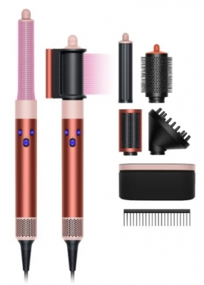 Dyson  Airwrap Long Volumise Strawberry Bronze/Blush Pink (581840-01)