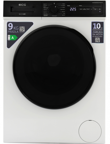 Пральна машина ECG EWF 901400 iSteam BlackLine