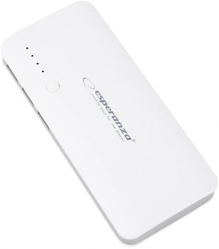 УМБ Power Bank Esperanza 8000 mAh White-Grey (EMP106WE)