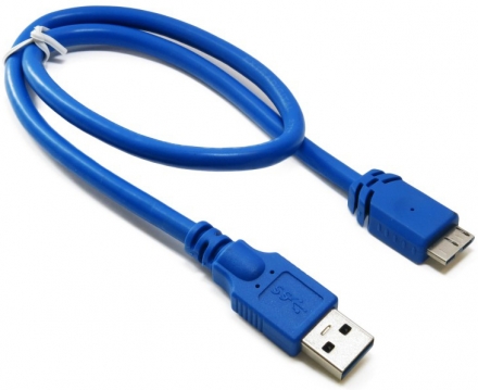 Кабель Extradigital USB 3.0 AM / micro USB B, 0.5m, 28 AWG, Super Speed