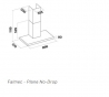 Вытяжка Falmec Plane No Drop 90 Xs 800 (CPLN90.E21P2#ZZZI490F)