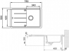 Мойка кухонная Franke BASIS BFG 611-78 Оникс (114.0258.040)