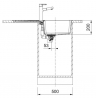 Мойка кухонная Franke Centro CNG 611-86 Оникс (114.0701.823)