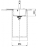 Мойка кухонная Franke Centro CNG 611-62 TL Серый сланец (114.0716.711)