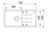 Кухонна мийка Franke MALTA BSG 611-78 Черный матовый (114.0691.534)