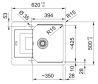 Мойка кухонная Franke URBAN UBG 611-62 Черный матовый (114.0701.809)