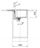 Мойка кухонная Franke URBAN UBG 611-62 Черный матовый (114.0701.809)