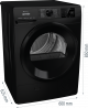 Сушильная машина Gorenje DPNE82GNLWIFI/B