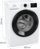 Пральна машина Gorenje WPNEI 84 SBS WIFI/UA