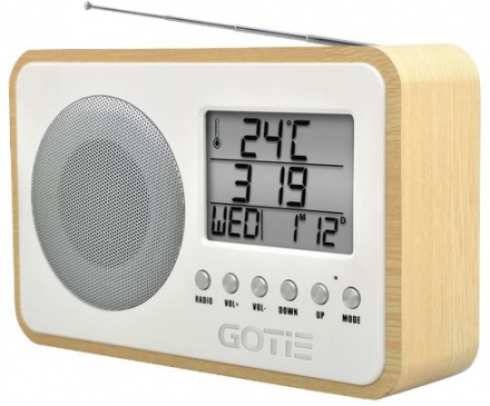 Часы-радио Gotie GRA-100 S