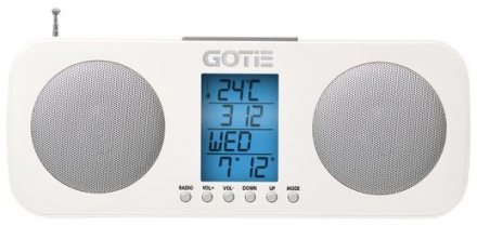 Годинник-радіо Gotie GRA-200 B