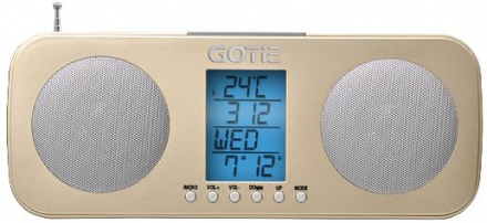 Годинник-радіо Gotie GRA-200 Z