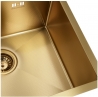Мойка кухонная Granado Under Top Max Steel S201 gold honeycomb