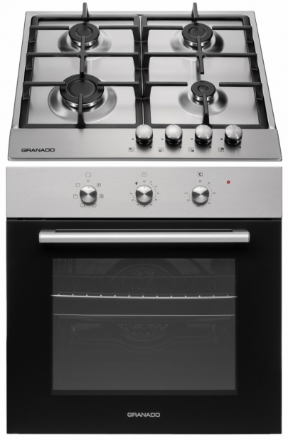 Комплект Granado GEO 61-0200 inox + GGH 61-104 inox