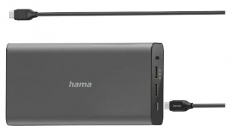 Hama  Universal 26800mAh PD 5-20V/60W Grey (00200012)