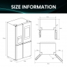 Холодильник Hisense RS9P628GPFE