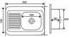 Кухонна мийка Imperial 5080-R Satin (IMP5080RSAT)