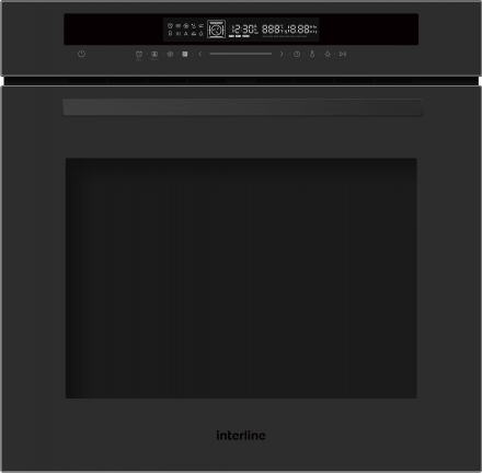 Духовой шкаф Interline OEG 935 STG BA Pure Black