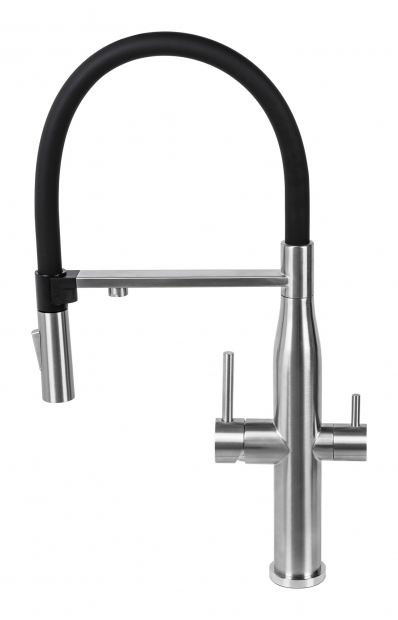 Кухонный смеситель Interline Lixio Neo MIX Inox