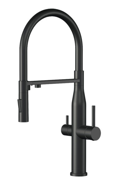 Кухонний змішувач Interline Lixio Neo MIX Maat Black