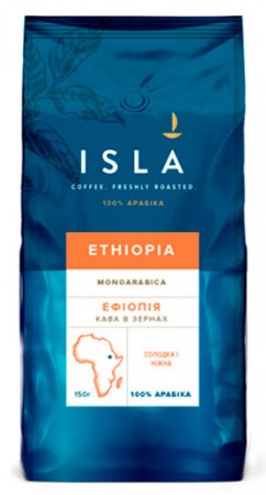 Кава Isla 150g моноарабика Эфиопия