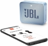 Портативная акустика JBL GO 2 Cyan (JBLGO2CYAN)