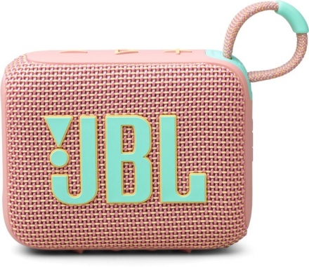 Портативная акустика JBL GO 4 Pink (JBLGO4PINK)