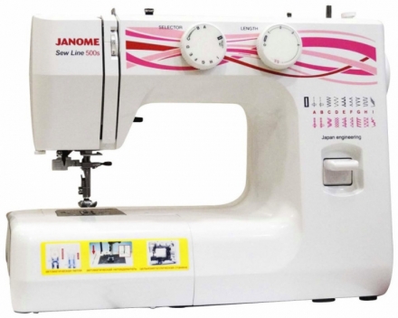 Швейная машина Janome SewLine 500 S
