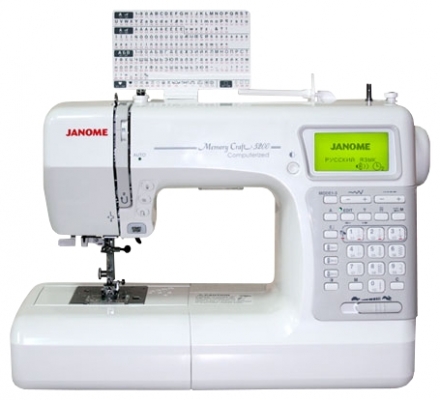 Швейна машина Janome Memory Craft 5200