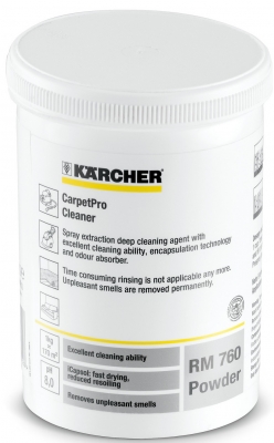 Karcher Порошковий засіб для чищення килимів Karcher CarpetPro RM 760 (6.295-849.0)