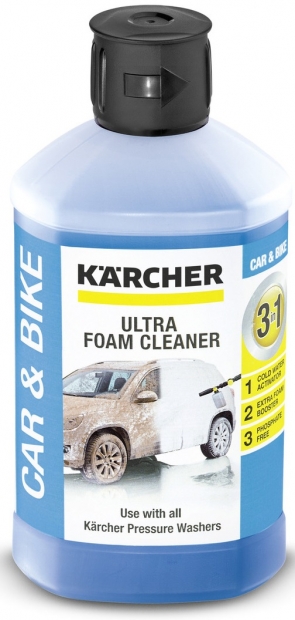 Засіб для пінного очищення Karcher 6.295-743.0 Ultra Foam 3-в-1 (1 л)