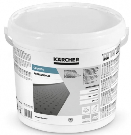 Порошковий засіб для чищення Karcher CarpetPro RM 760 Classic, 10кг (6.291-388.0)
