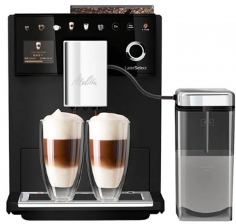 Melitta  Latte Select frosted Black (F630-212)