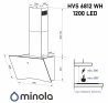 Вытяжка Minola HVS 6812 BL 1200 LED