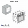 Духовой шкаф Minola EO 684 INOX